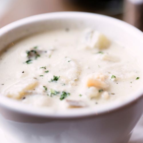 Park Place Bagels New England Clam Chowder